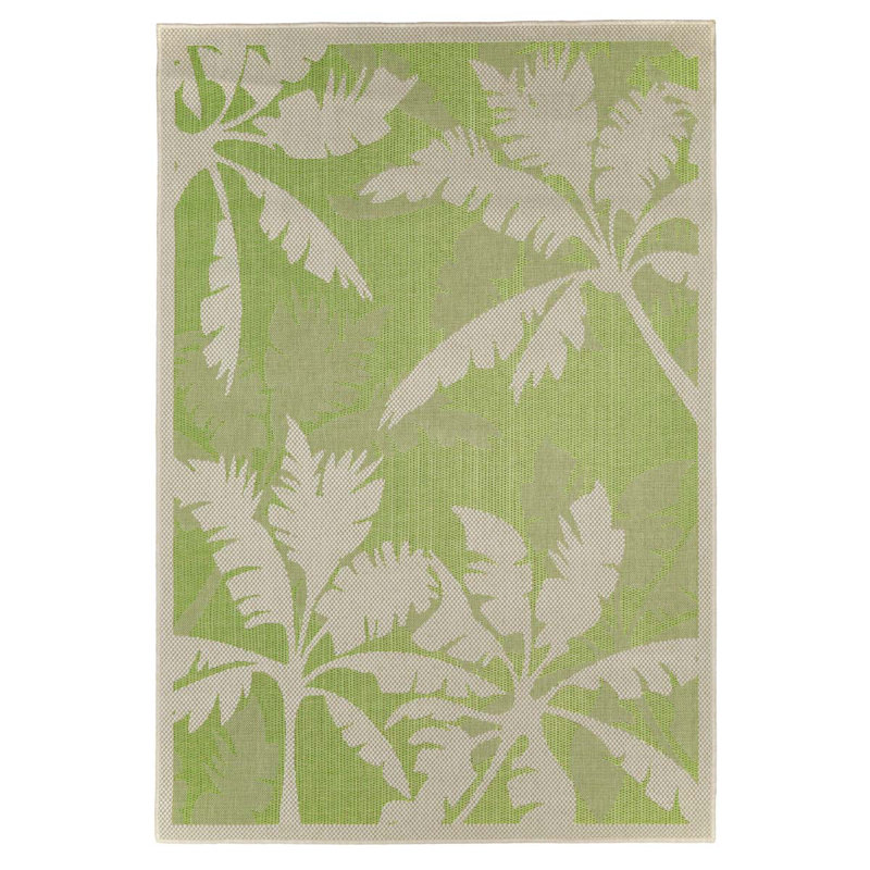 Bay Isle Home Palms Indoor and Outdoor Green Rug Wayfair.co.uk